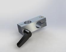 AL Knuckle w/Handle for 3/4 Rod
