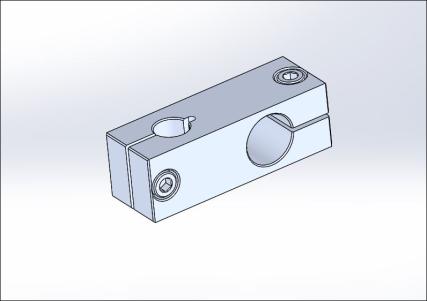 AL Knuckle diameter 1/2 Rod with key to 3/4 Rod Adaptor