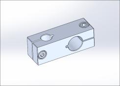 AL Knuckle diameter with double key 1/2 Rod to 3/4 Rod Adaptor