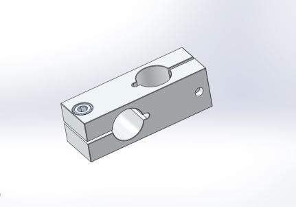 AL Knuckle w/double key  for 1/2 Rod