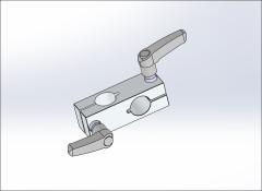 AL knuckle w/double key key & double handle