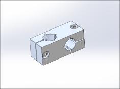 AL Knuckle w/8 keys for 1/2 Rod