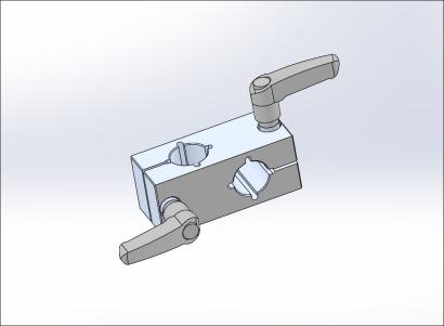 AL Knuckle w/8 keys keys & double handle