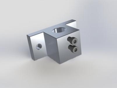 AL Right Angle Base for 1/2 Rod