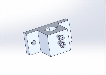 AL Right Angle Base w/Key for 3/4 Rod